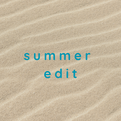 sandy beach - summer edit