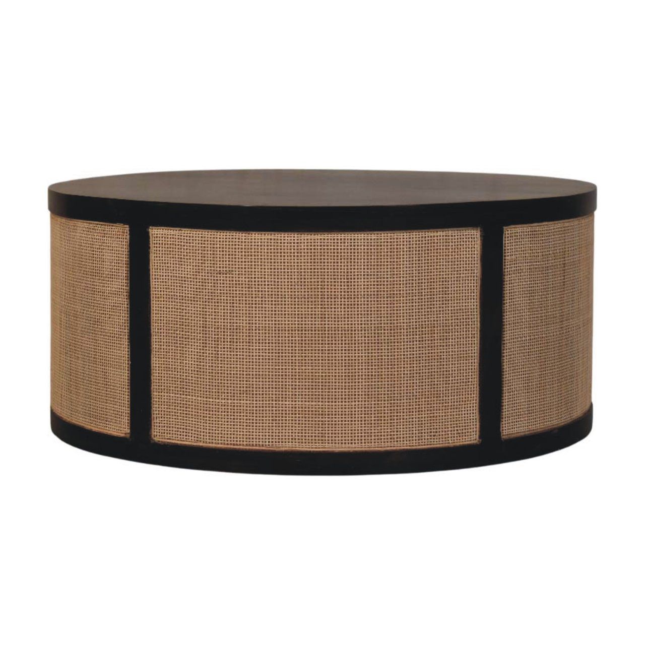 Orchid Round Mocha Coffee Table