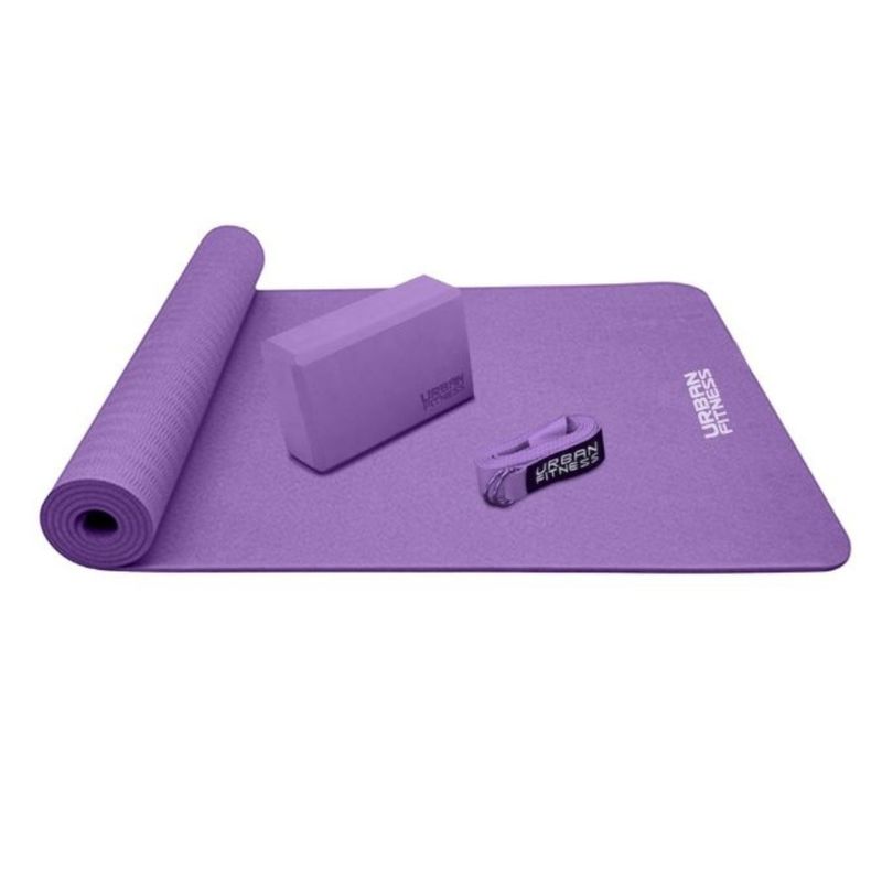 Urban Fitness Purple Yoga Kit