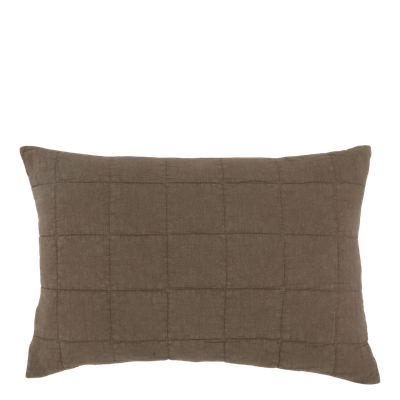 Chic Rectangular Cushion - Walnut