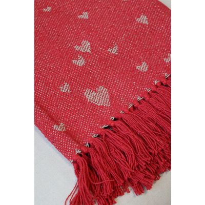 Chic Throw - Cherry Hearts Throw