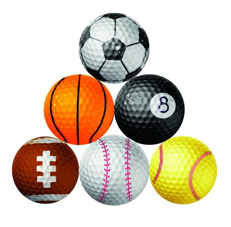 Longridge Sports Golf Balls 6Pk