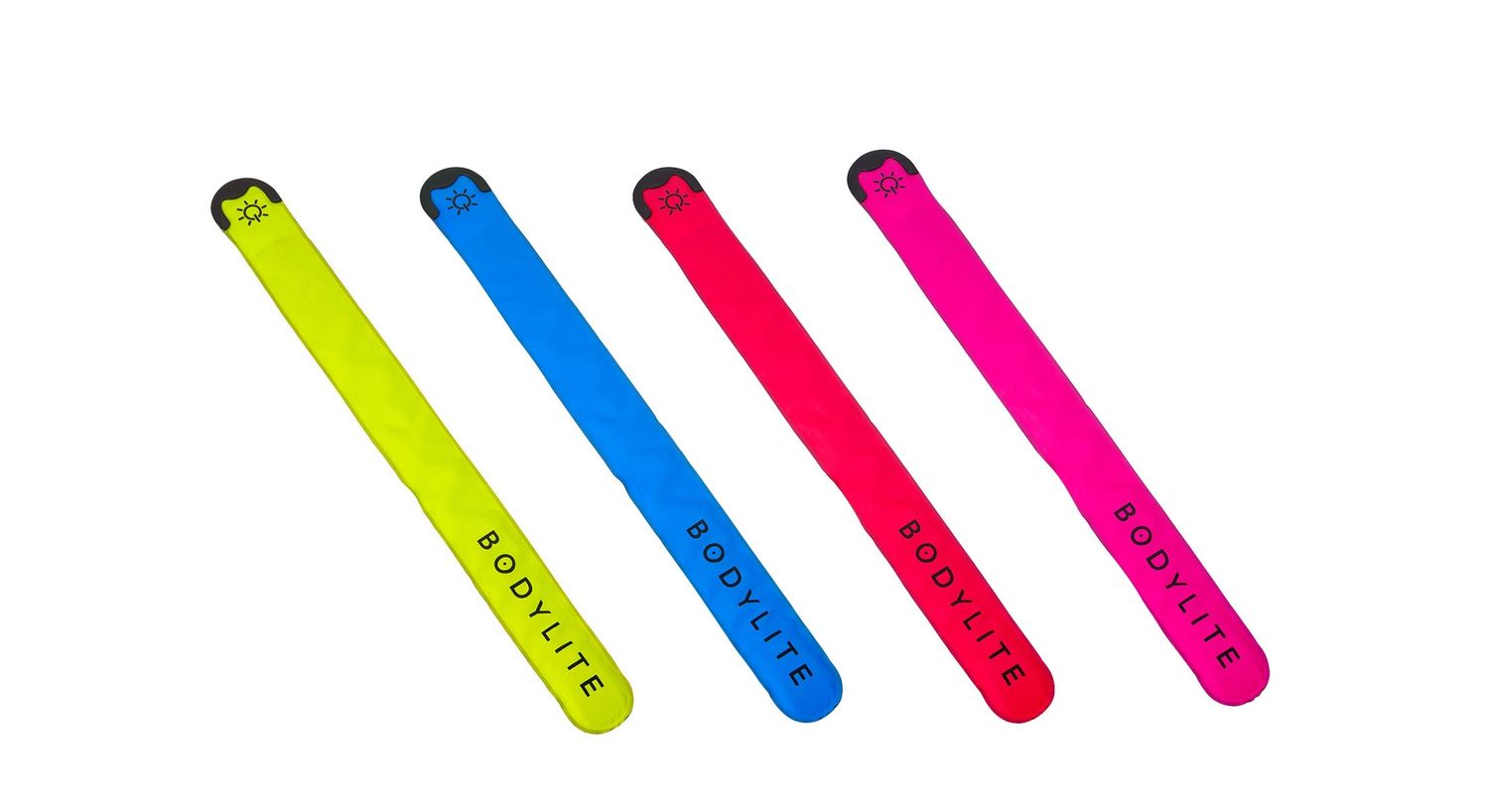 Bodylite LED USB Slapband (set of four)