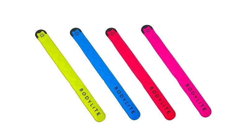 Bodylite LED USB Slapband (set of four)