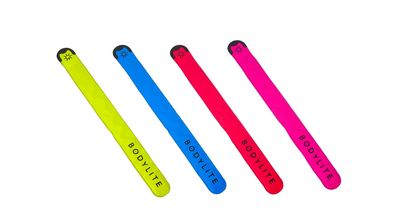 Bodylite LED USB Slapband (set of four)