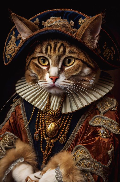 Linda Cat Tempered Glass Wall Art
