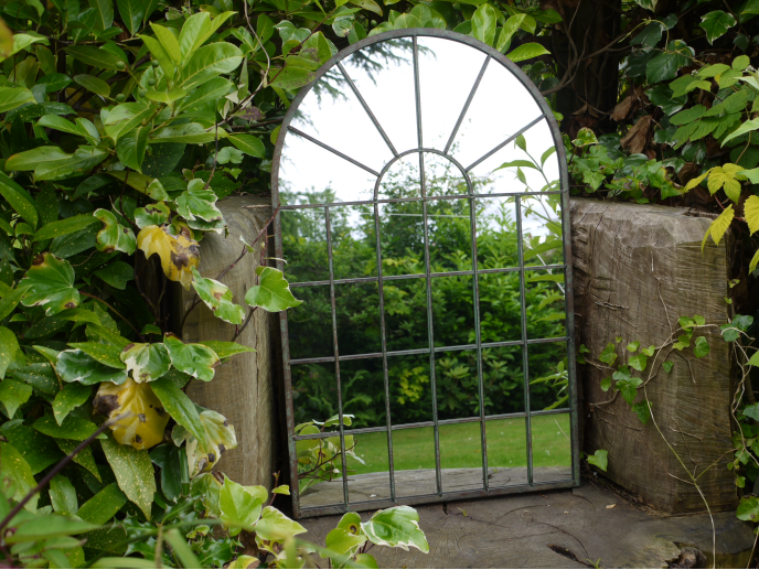 Winchester Arch Outdoor Mirror