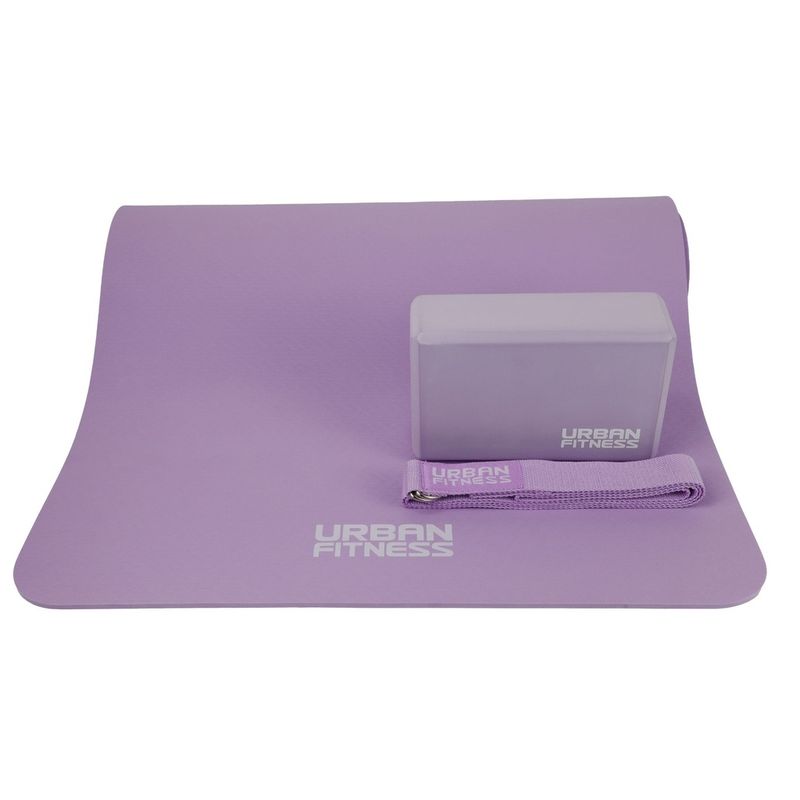 Urban Fitness Purple Yoga Kit