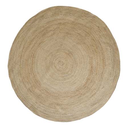 Jute Natural Circular Rug