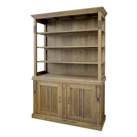 Wooden dresser with a classic design, featuring multiple drawers for storage & a timeless, elegant finish.