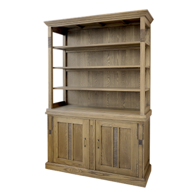 Wooden dresser with a classic design, featuring multiple drawers for storage & a timeless, elegant finish.