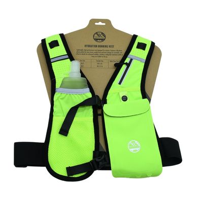 Six Peaks Hydration Running Vest - yellow front