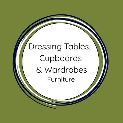 Dressing Tables, Cupboards and Wardrobes.  Furniture