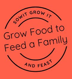 SowItGrowItandFeast.
Grow Food to Feed a Family
Circular Stamp Logo on Clay Orange Background