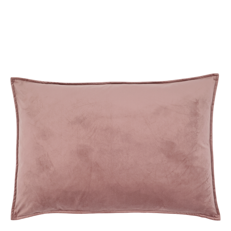 Velour Rectangular Cushion Taupe