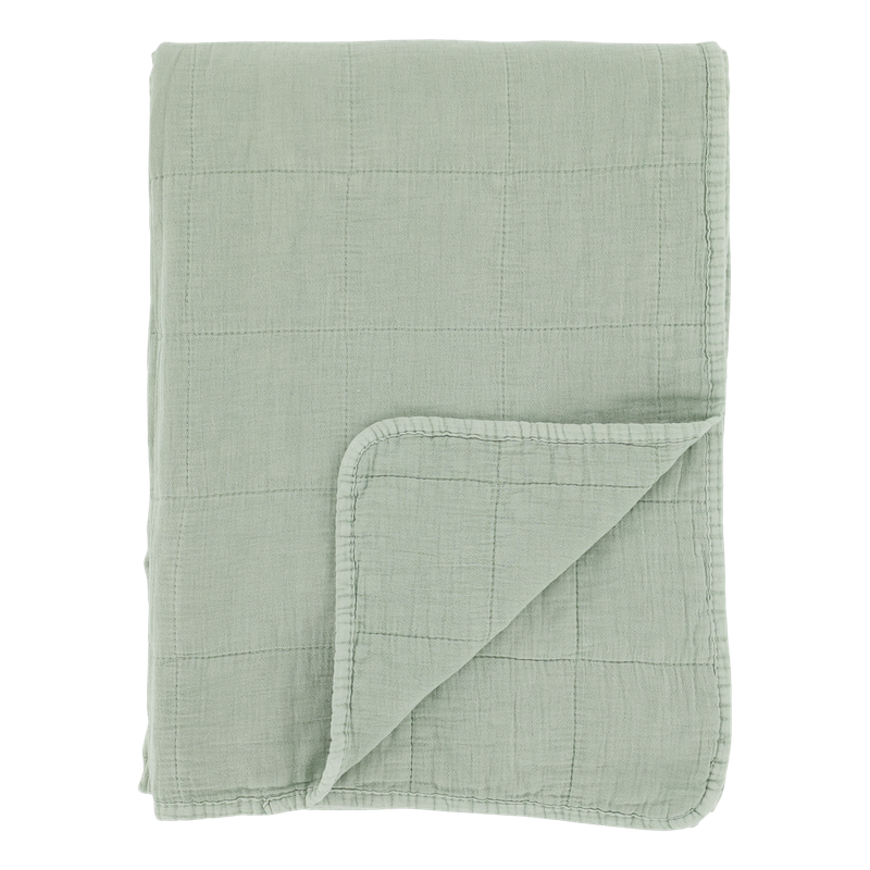 Chic Quilted Blanket - Verte