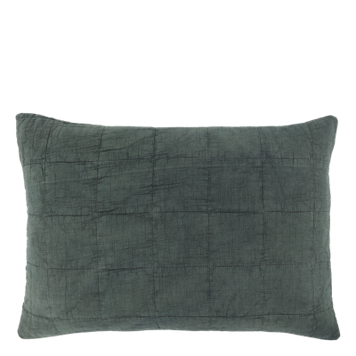 Chic Rectangular Cushion - Forest Green
