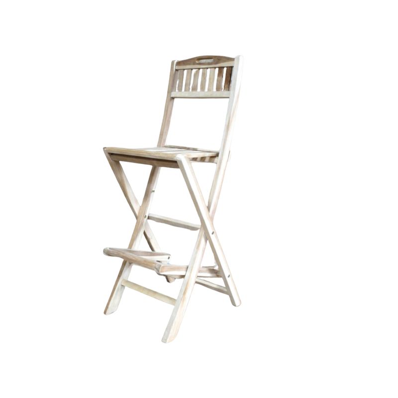 If you're looking for a foldaway stool of quality, then look no further. A mile better than all the rest, this teak folding stool will serve you well.