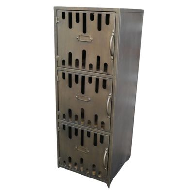 The Trader Tall Cabinet is furniture in Industrial style.