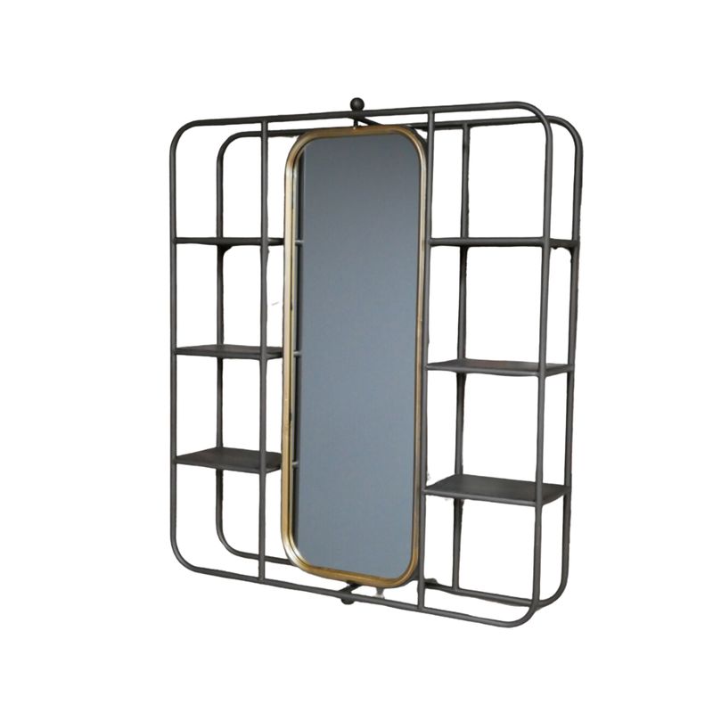 Strand Mirror Shelf Unit