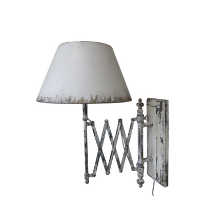 What could be more useful? This wall lamp extends at a gentle touch to redirect your light to a required position.