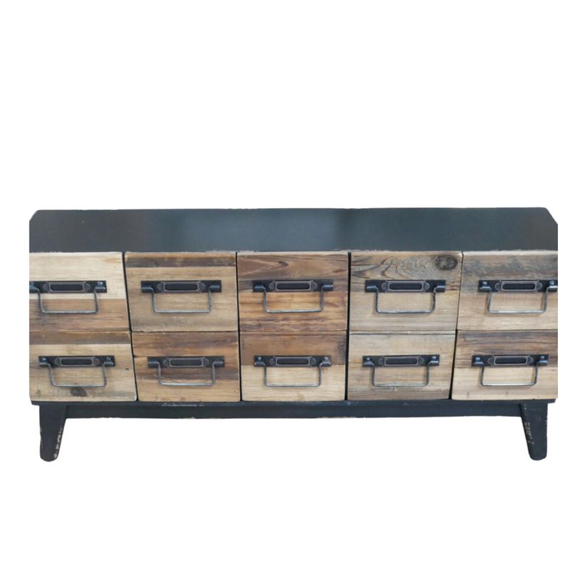 Solidly made with ten larger drawers.