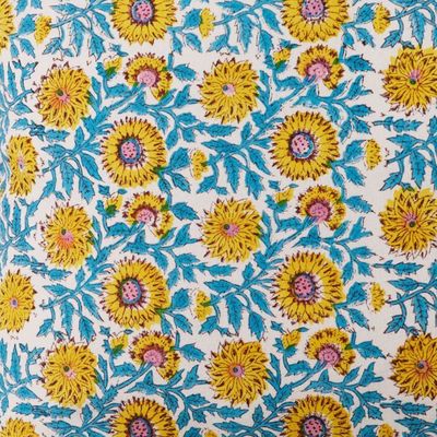 Two lovely cushions with a bright sunflower design