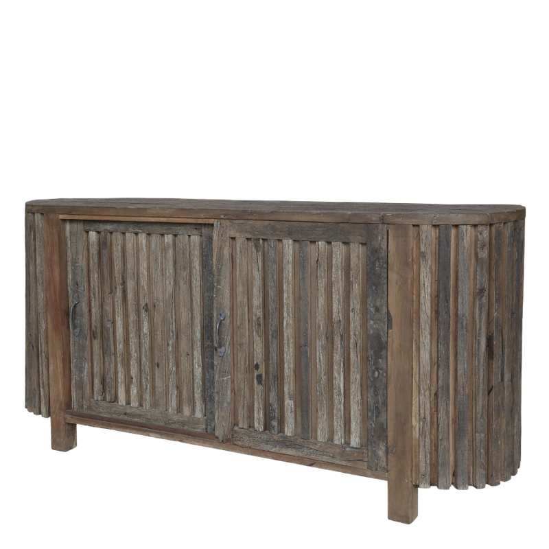 Something special for your home, made from recycled wood, and every one marginally different so you will have a sideboard that is totally unique.