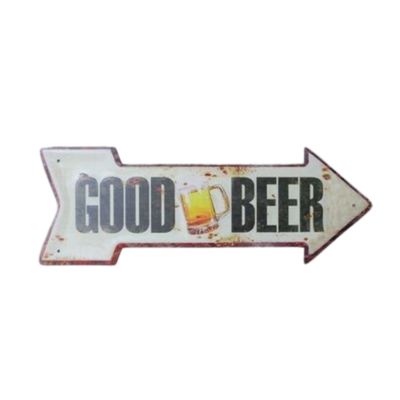 Good Beer Arrow Sign