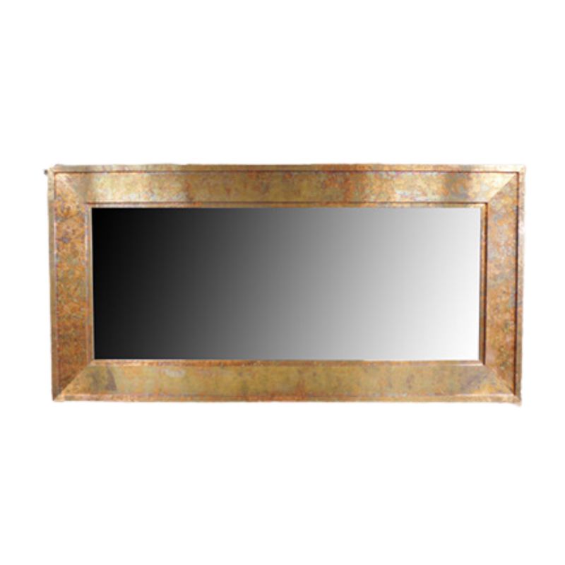 Rectangular Mirror Copper Finish