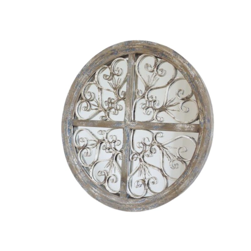 Rustic Circle Mirror