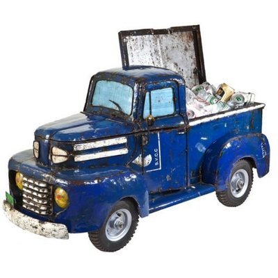 An attractive and useful pick up truck because it's a drinks cooler with a massive capacity for your bar. 
