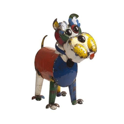 Ralph The Dog Recycled Sculpture