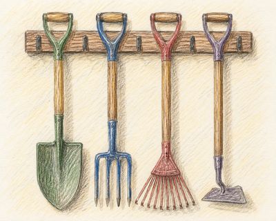 Long Handled Garden Tools