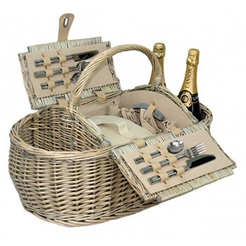 Four  Person Boat Picnic Hamper
