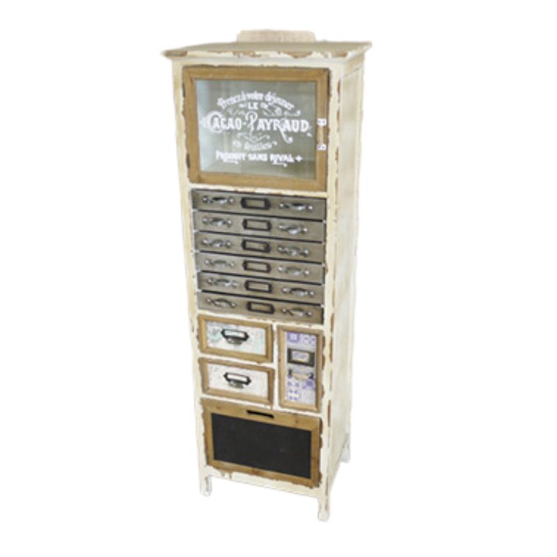 Le Cacao Payraud Rustic Storage Unit Le Cacao Payraud Rustic Storage Unit with timeless country style, offering elegant storage and natural character for the home