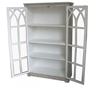 With four wide shelves, you've got loads of space.