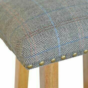 See the quality of the fabric and the upholsterer's work!