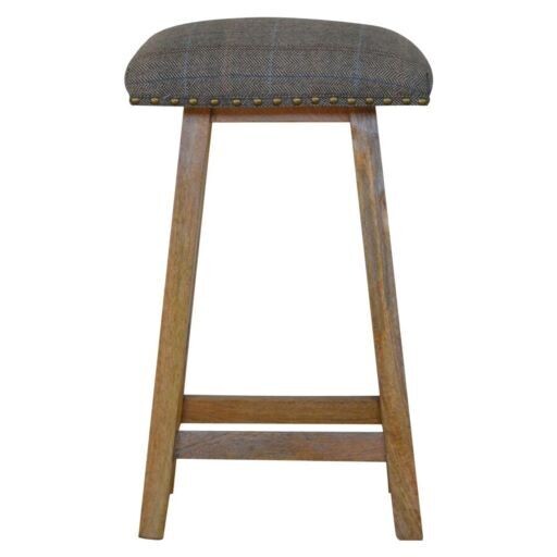 Multi Tweed Bar Stool A classic and classy look to the Multi Tweed Bar Stool that fits into most situations.