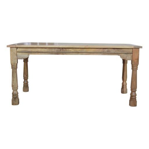 Granary Royale Turned Leg Extension Dining Table Solid wood dining table with turned legs and extension leaves