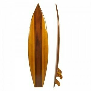 Waikiki Classic Wooden Surf Board The best wall art ever! Beautifully made and with a high gloss finish, this would look great on your living room wall.