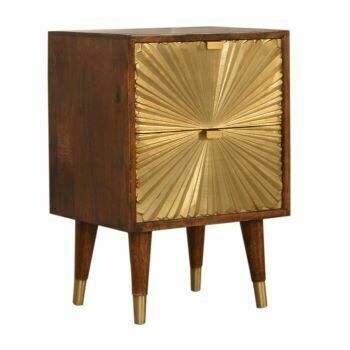 Nile Gold Bedside Table