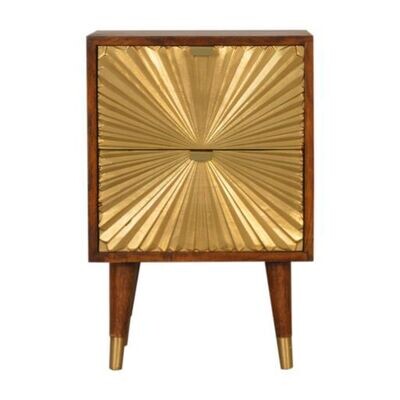 Nile Gold Bedside Table Nile Gold Bedside Table