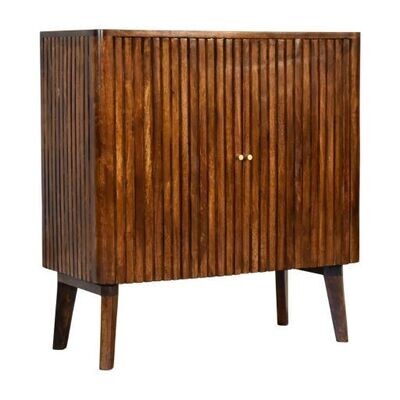 Exceptionally smart solid wood cabinet, hand crafted.