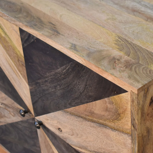 See the attractive wood design.