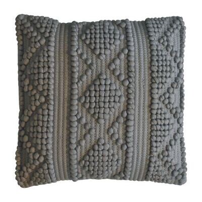 Nola Grey Cushion Set With a patterned classy woven design.
Grey Finish
Set of Two