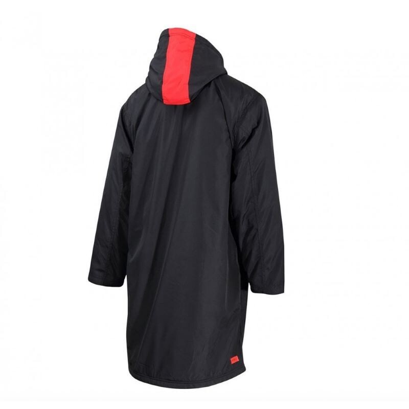 Zone3 Polar Fleece Parka Robe Jacket
Black with Orange trim and white logos
Back