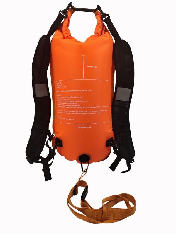 Zobe3 2 LED Light Dry Swim Safety Buoy
Orange
Rear Elevation