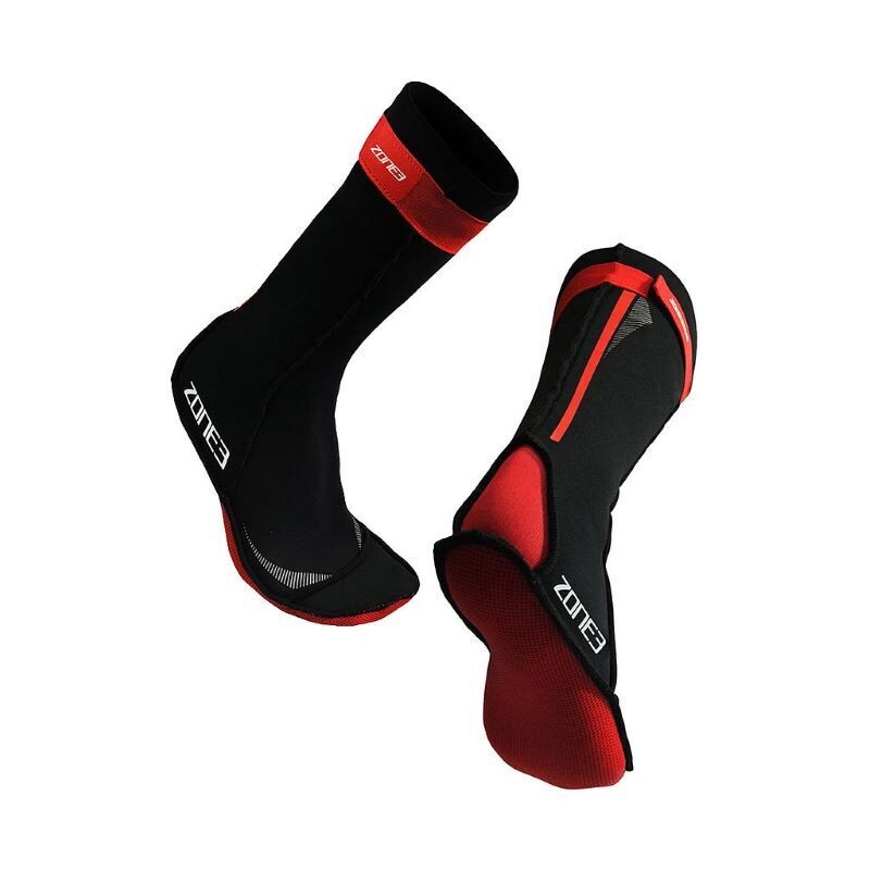 Zone3 Neoprene Swim Socks
Black with Orange trim and white logos
Showing Soles