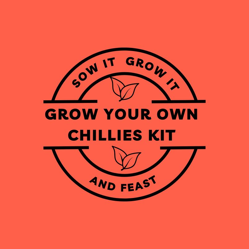 Grow Your Own Chillies Kit. sowitgrowitandfeast.co.uk